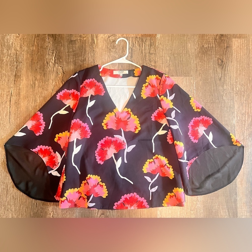 FINAL PRICE Crosby by Mollie Burch Flared Sleeve Top